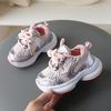 Soft Sole Breathable Mesh Sneakers Toddlers Ages 1-5 Years Non-Slip Lightweight Kids Running Shoes With Hook Loop