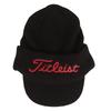 Titleist Visor Knit Cap, Black, TH21MWTEWK-0B