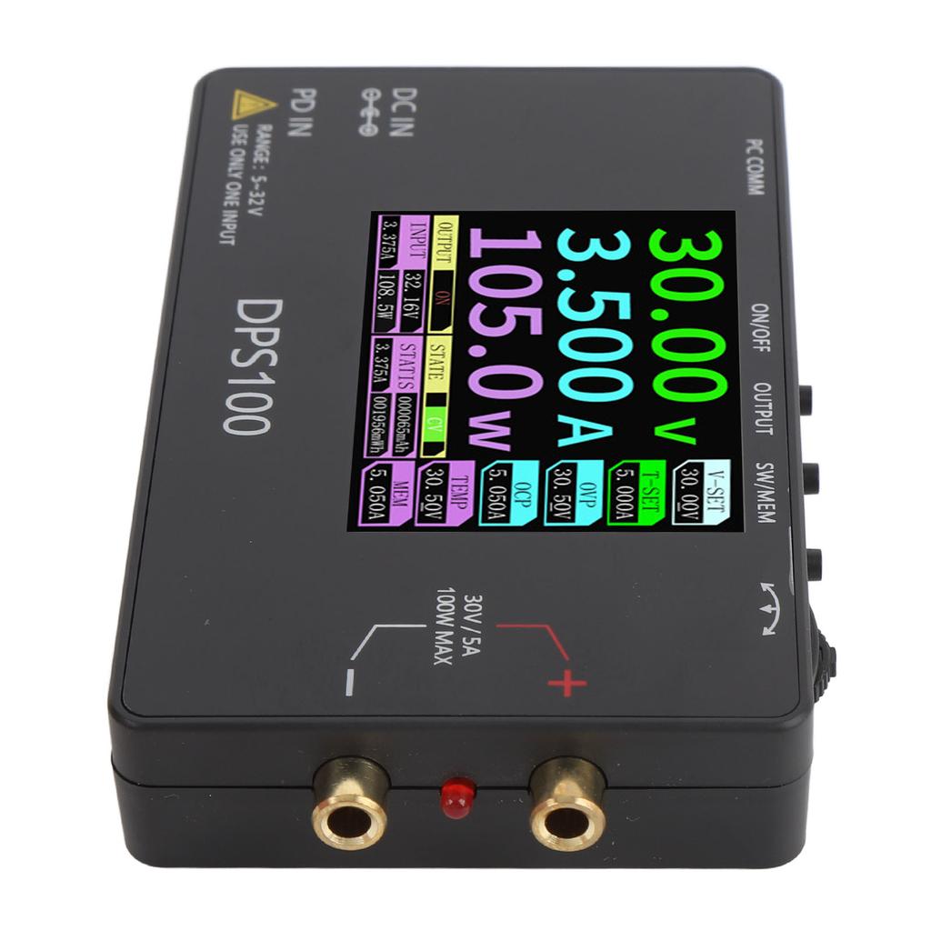 DPS100 100W DC Adjustable Power Supply Portable 30V 5A Programmable Variable Power Supply