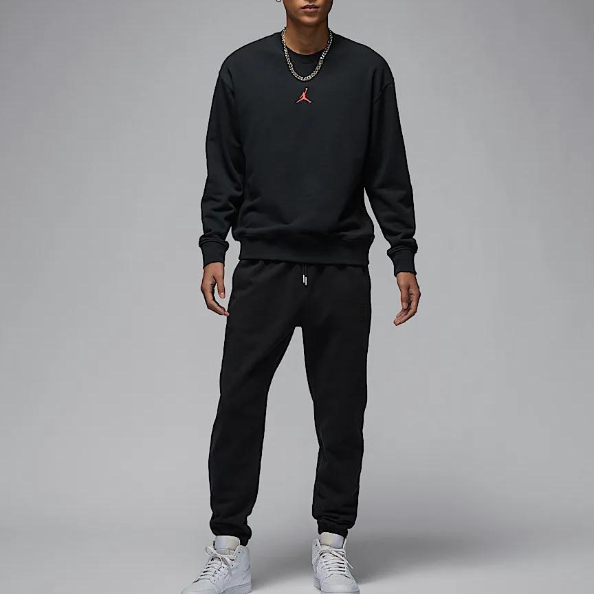 Jordan MJ FLC CREW GCEL Sweatshirt Men's Black IB5605-010