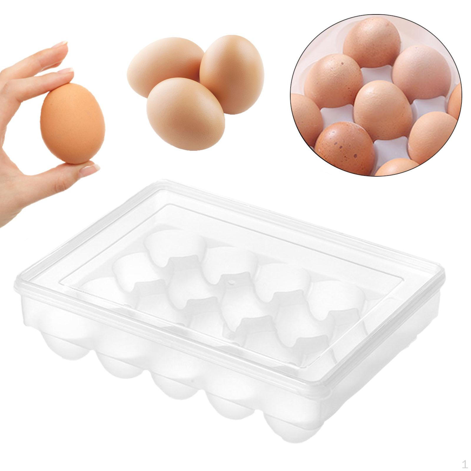 

Настольная подставка для яиц, блюдо, коробка для хранения, многоразовый прозрачный органайзер для яиц в холодильнике 20 Grids