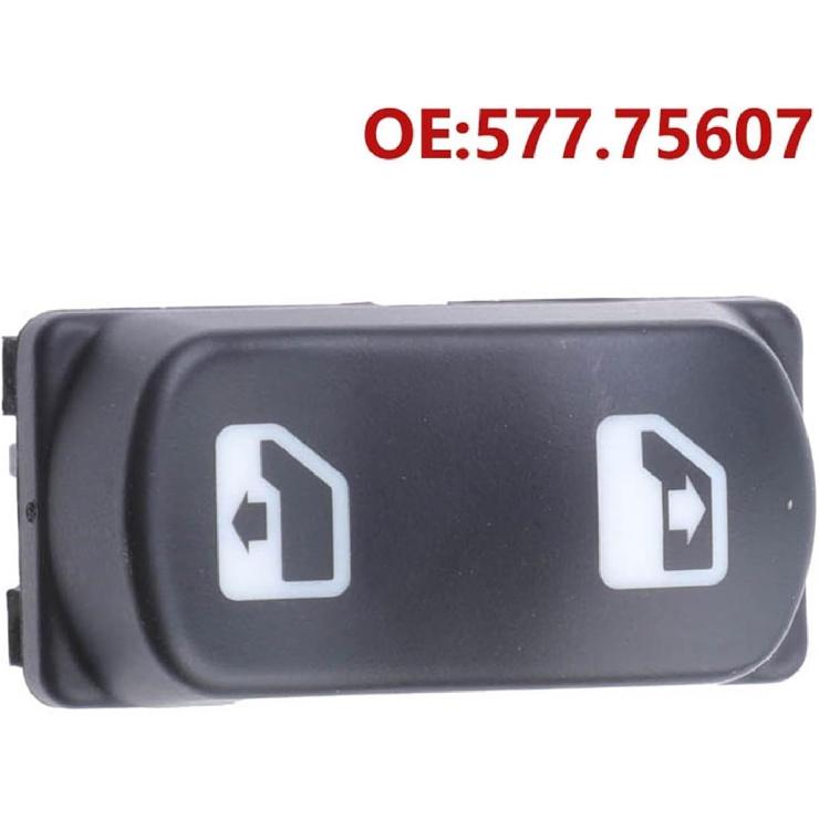 

577.75607 57775607 Master Power Window Switch Button Compatible with Peterbilt Truck 1609209 1609209PKG