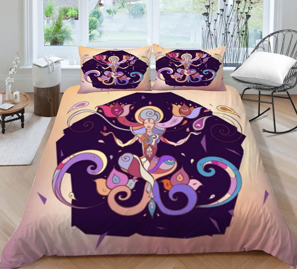 Boho Bedding Duvet Cover Set Bohemian Bedding Set Cover High Quality Comforter Cover Set Man Single Double Size Bed Set