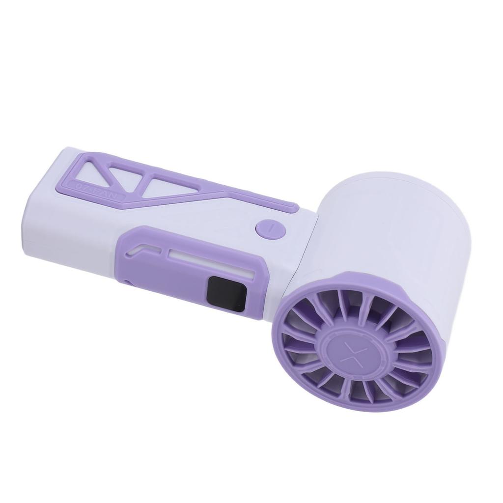 Handlicher Turboventilator 100 Geschwindigkeiten 4000mAh Akku Wiederaufladbarer Tragbarer Mini-Ventilator für Reisen im Freien