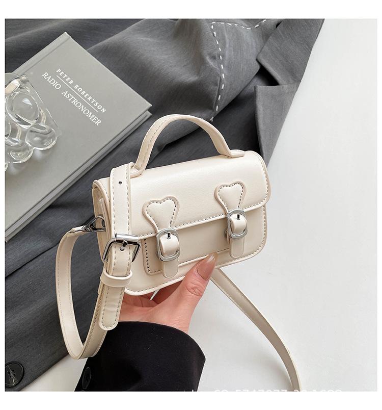 

mini niche handheld Cambridge bag women s 2025 new fashion foreign style lipstick bag versatile one-shoulder crossbody bag белый