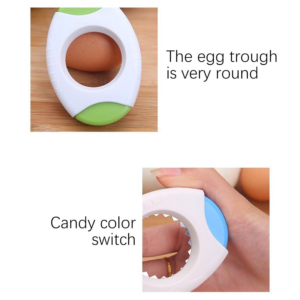 Kitchen Egg Topper Cutter Compact Portable Egg Snipper Effortless Eggshells Removal Tool Egg Cutter Cup for Home Kitchen