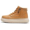 Men's Shoes 2026 New Outdoor Hiking Leisure Boots Men's Autumn and Winter Shoes Men's Trendy Shoes Thick Soled High Top Shoes
