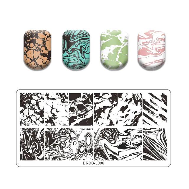 KT Cat & Mickey Mouse Anime Nail Art Stamping Plate for Beginners
