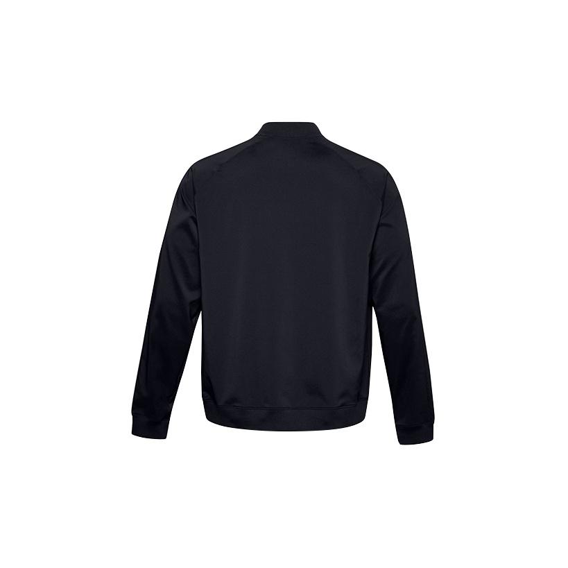 Under Armour Warmup Casual Sports Woven Jacket Men Jacket Black 1356994-001