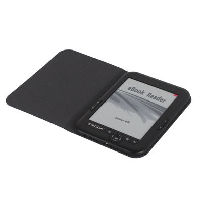 EBOOK Reader EInk 6 Zoll Ereader 600 X 800 Auflösung Display 300DPI Blaue Abdeckung (Schwarz 8G)