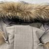 DOUBLE STANDARD CLOTHING Excellent Condition Faux Fur Down Jacket Jacket 48 grayUsed