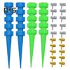 10/12/20/24Pcs Blume Waterer Spike Schuhe Bewässerung Steuerbar Wasser Flow Automatische System Anlage Selbst-bewässerung Werkzeug