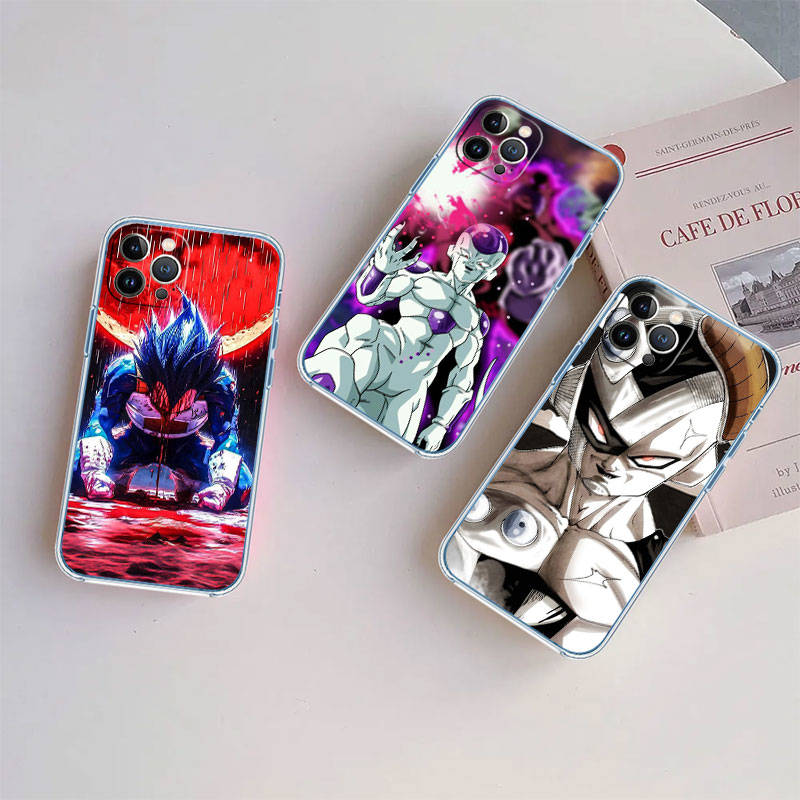 JO21 Dragon Ball Goku Phone Case for Motorola E22S E7 G6 G7 G8 G9 Plus Power Play G10 G20 G04 E30 E40 E22 E20 E13 G22 G23 G Stylus Play