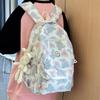New high-value love bear niche design backpack female college students female junior high school students large-capacity schoolbag