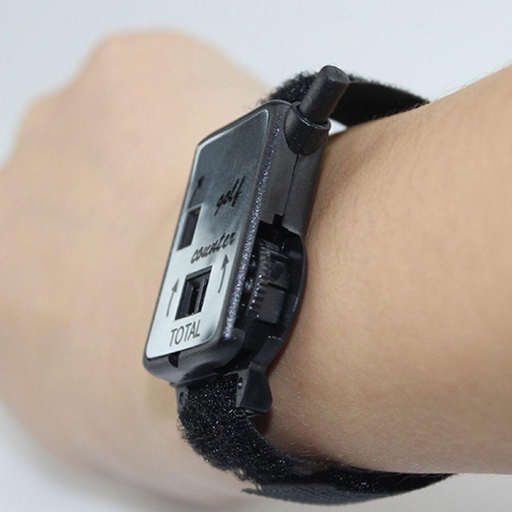 Handy Putt Score Counter Golf Score Counter Digits Scoring Keeper Shot Wristband Golf Count Watch