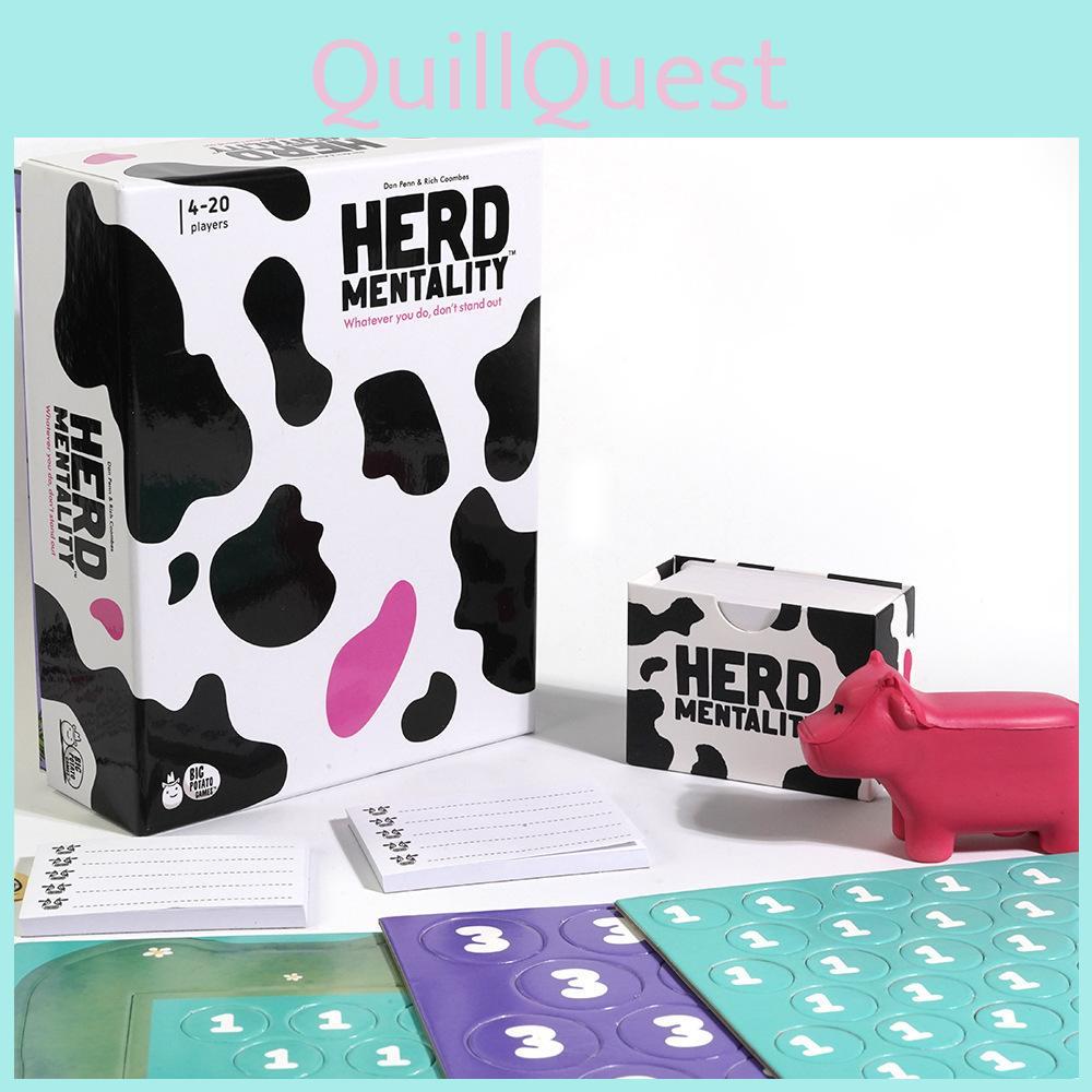 Herd Mentality Mantis Strategy Card Game With Visual And Cognitive Skills For Party And Home Play