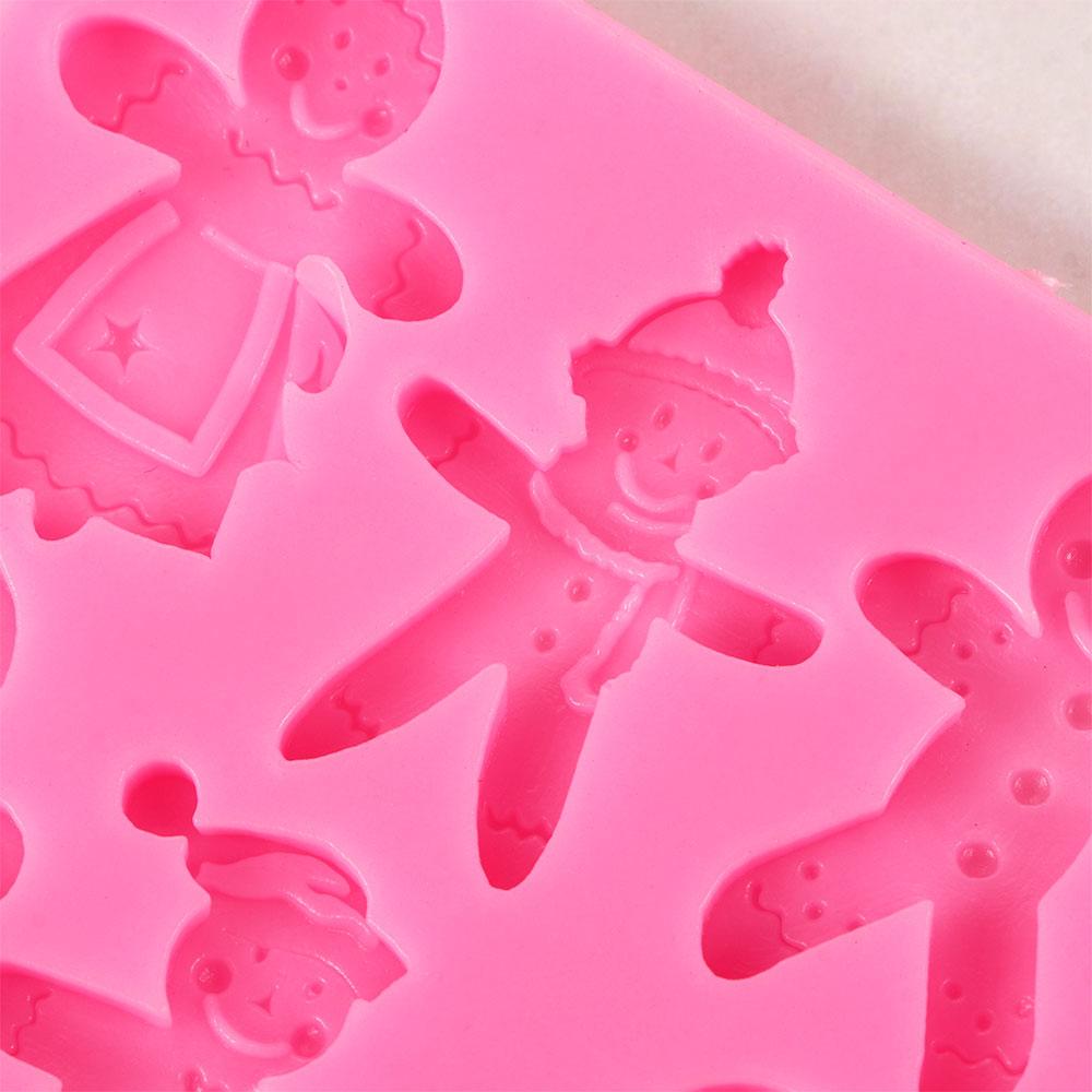 Handmade Gingerbread Man Sugarcraft Decoration Cake Decorating Tools Christmas Mold Chocolate Mould