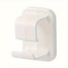 Toilet Basin Storage Hooks White Storage Rack, Multifunctional Basin Hook, Wall-Mounted Home Organizer