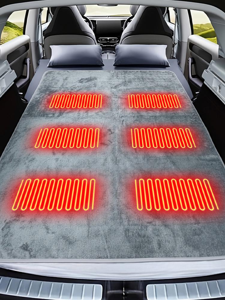 Outdoor Electric Heating Pads 3 Adjustable Temperature with 6 Heating Zones for Cold Weather Camping Backpacking Or Hiking