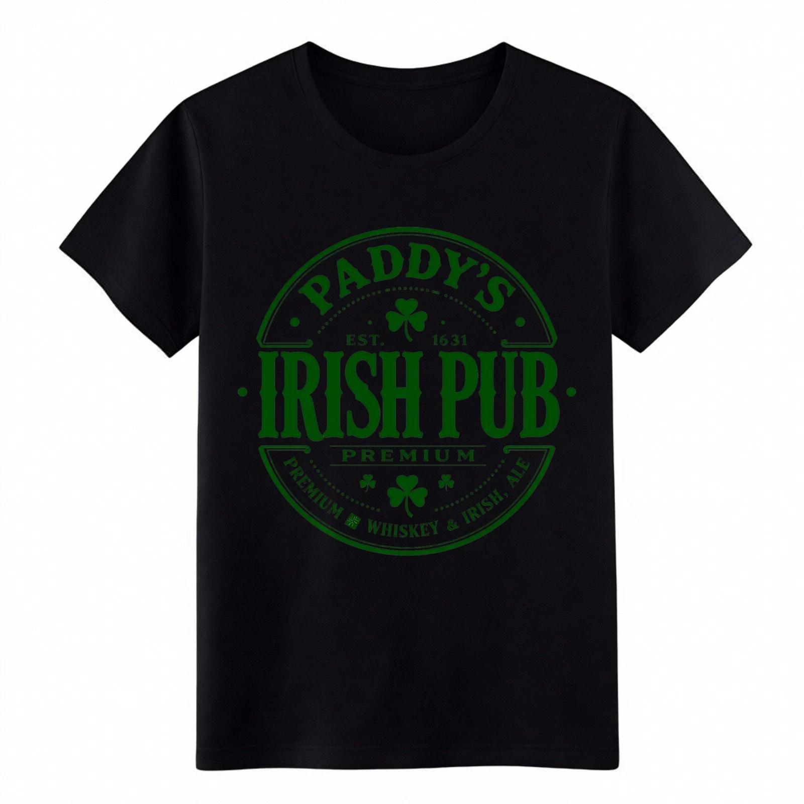 Unisex Retro Paddy s Irish Pub T-Shirt Saint Patrick s Day Shamrock Graphic Tee XL