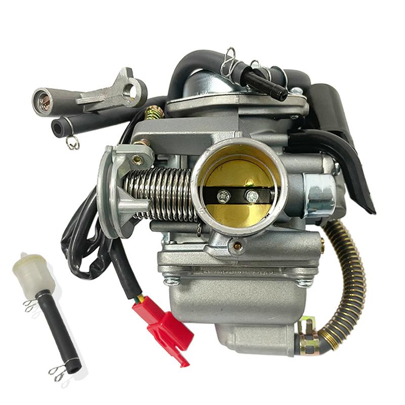 Motorcycle Carburetor PD26J 26mm With Electric Choke For Honda GY6 125cc 150cc Scooter ATV 4 Stroke Accessories Motocross