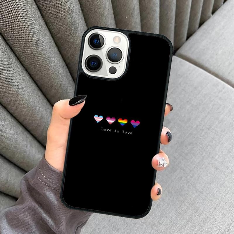 LGBT Love Wins Phone Case For iPhone 17 Air 16 15 13 14 Pro Max 12 Plus 2022 MAX Shell Cover coque