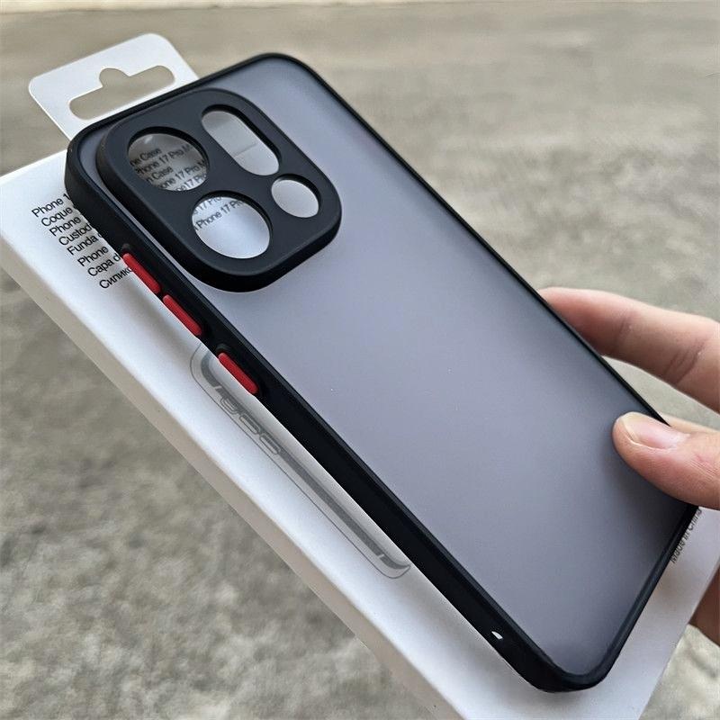 For OPPO Reno 14FS 14F 5G Case Hard PC Matte Skin Feel Shockproof Protective Phone Back Cover For OPPO Reno 14FS 5G Shell Bumper