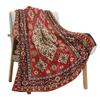 Vintage Floral Indian Boho Throws for Sofa Bed  Soft Warm Plush Blanket Perfect Holiday Gifts