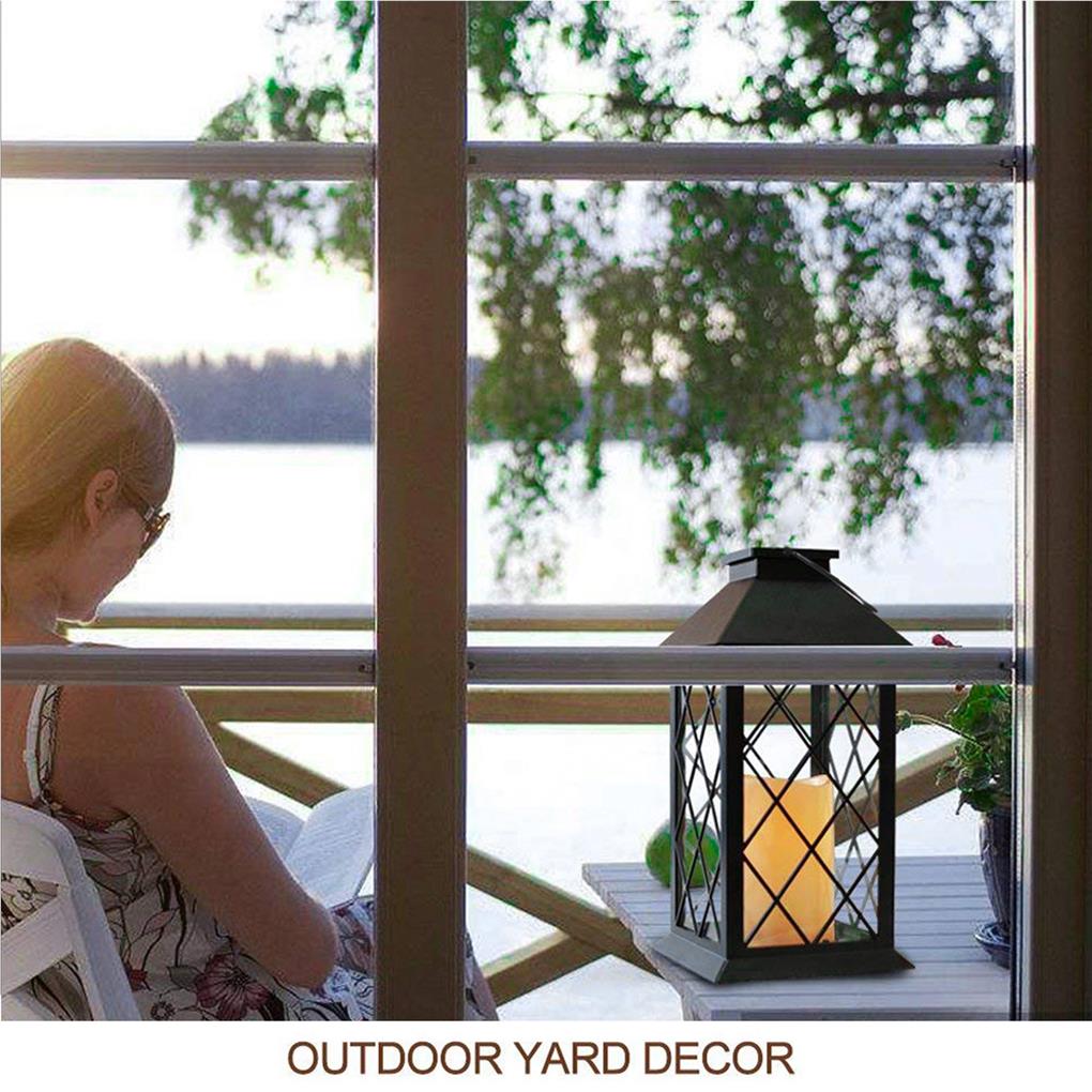 LED Kerzenlicht Campinglampen Außen Batterieleuchte Batterie/Solar Halloween Tischdekorationsleuchten Umgebungslicht Nachtlicht