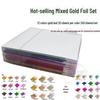 12-Farben-Folien-Set: 240 Blatt für DIY Blattgold-Kunst, Kristallschleim, Handyhüllen