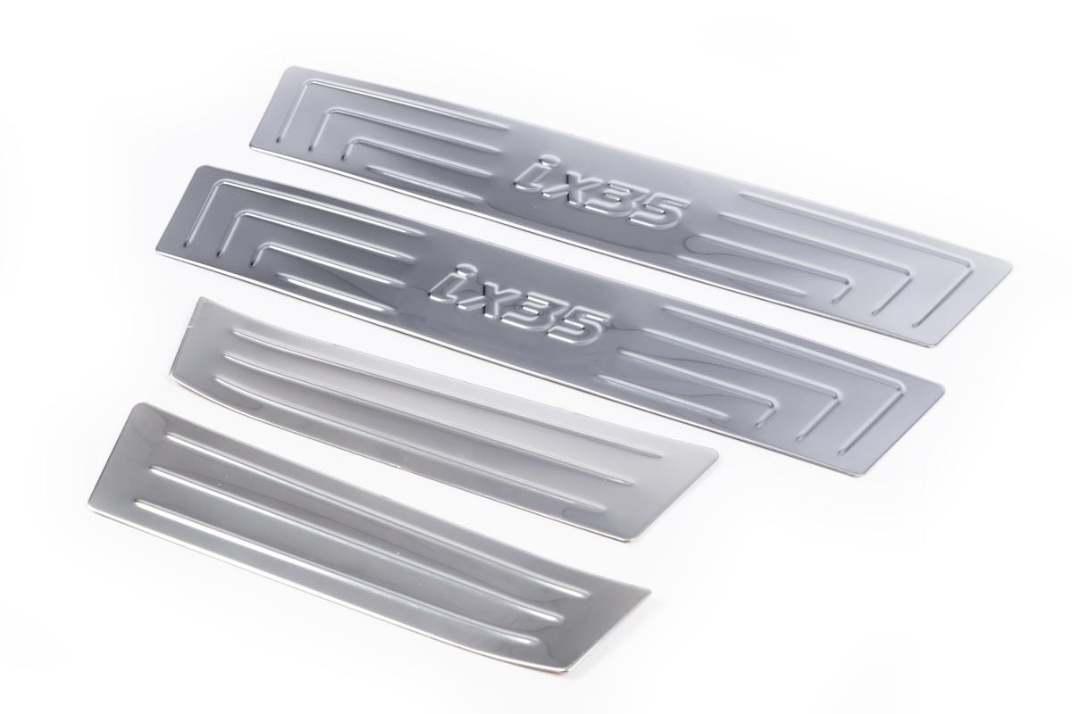 

Накладки на пороги Carmos V1 (4 шт, нерж) для Hyundai IX-35 2010-2015 рр.