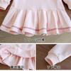 Baby Long Sleeve Dress with Rabbit and Bear Pleated Casual Perfect for and Entrance and Sizes [Jzozuxvv] Kids' Girl's Prints, 100% Cotton, Skirt,