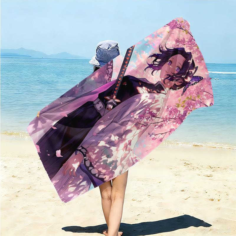 1Pc Dark Fantasy Warrior Beach Towel Microfiber Beach Towel Thin Absorbent For Beach Swimming Yoga Bath Sports 0917303