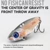 Vib Vibrating Lure 7G-20G 3D Impresso Sanbon Hook Long Casting Road Runner Isca Falsa Lantejoulas