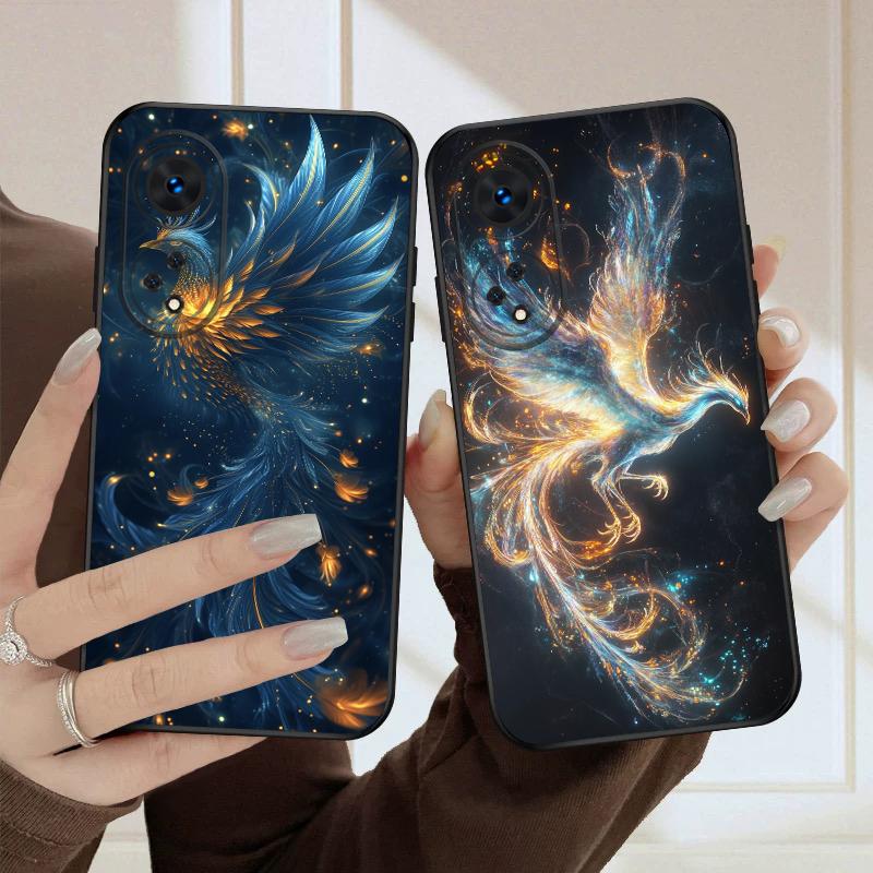 Cartoon Phoenix For Oppo A98 54s 17 96 40 60 80 58 79 74 Reno 10 4Z 5G 5 Lite Find X 2 3 8 Pro 13 12 silicone soft phone case