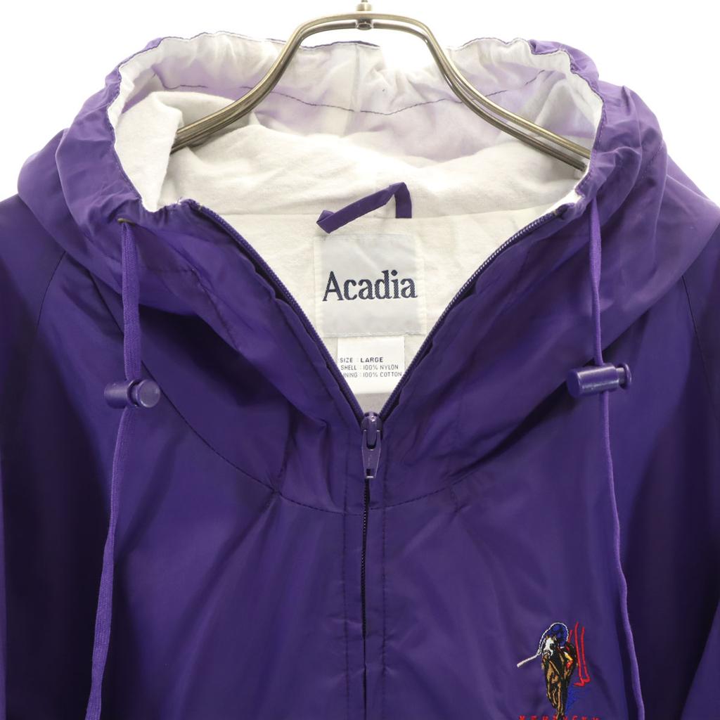 Acadia 90s Old Anorak Parker L purple Men's Used