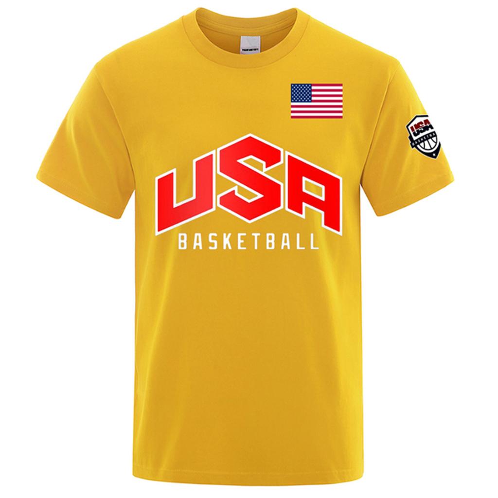 Basketbollsspelare Tryckta Street Casual T-shirts Herr Lösa kläder i överdimensionerad storlek Andas Kortärmad Mode Hip Hop T-shirts