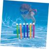 FRCOLOR Dive Sticks for Kids 6 Pack, Colorful Durable Pool Diving Toys, Swimming Training Floating Toys