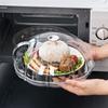 with Adjustable Air Holes Microwave Oven Cover Transparent Bowl Cover  Kitchen
