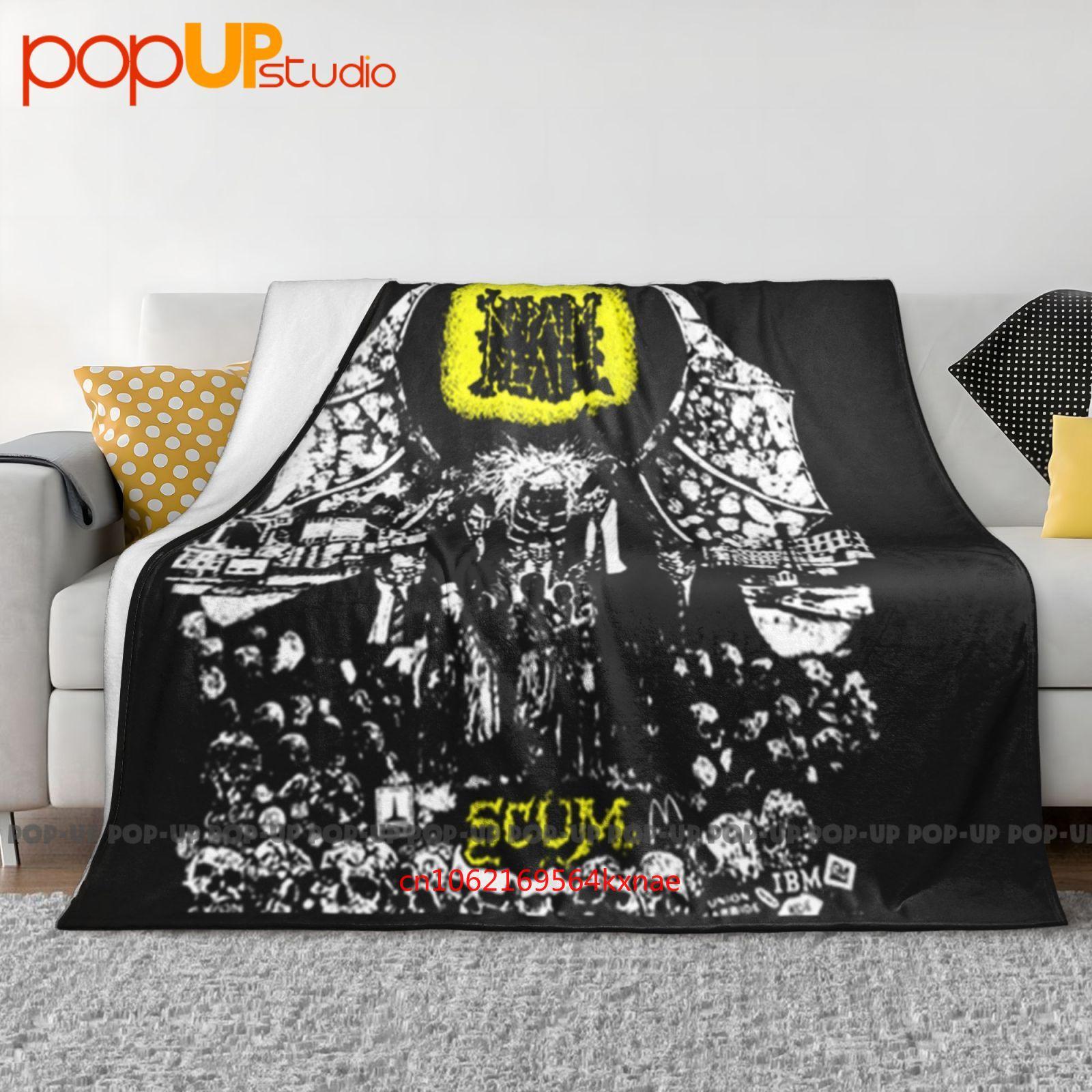 

Napalm Death Scum Ultra-Soft Blanket Quilt Winter Sofa Cover Bed Covers 30x40in