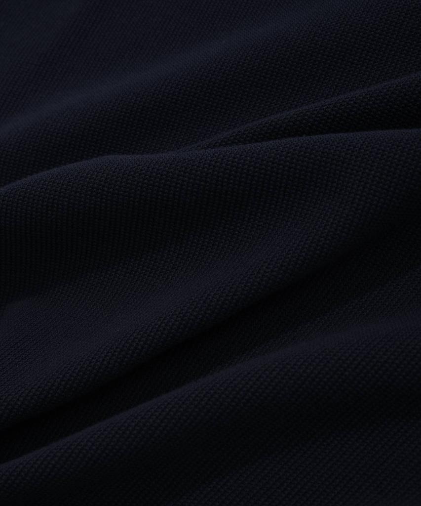 COVERNAT C Logo Collar Half Knit Navy