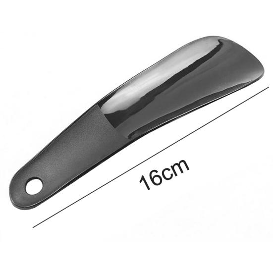16cm Professional Flexible Plastic Spoon Shape Shoehorn Home Shoes Lifter Tool