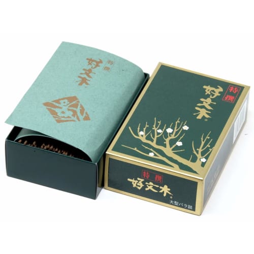 [Special Selection Kobunboku] Large Rose Incense Sticks 170g [Established In 1820 by Eirakuya]