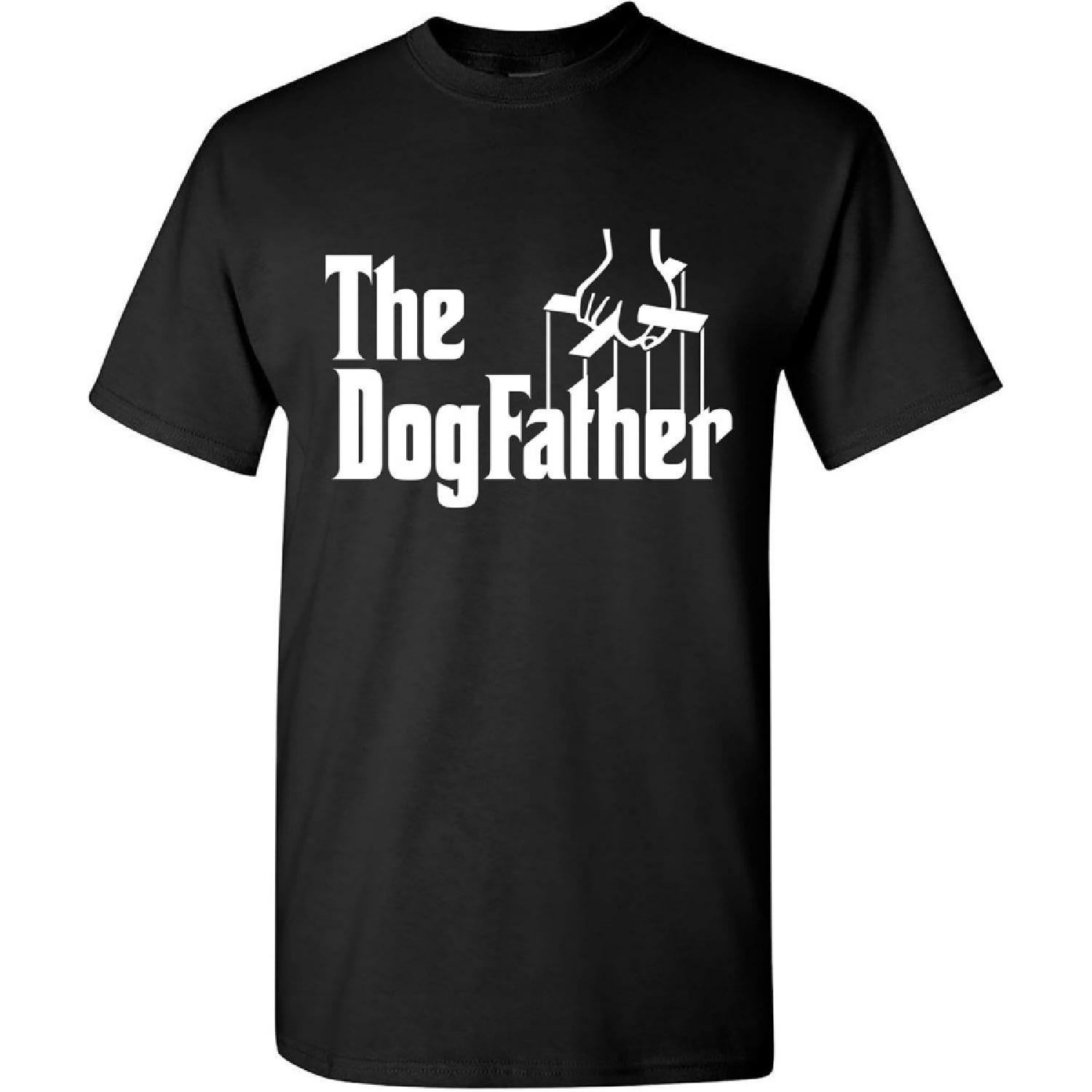 Silk Road Tees Dogfather T-Shirt Pet Lover Dog Owner Tee Shirt S