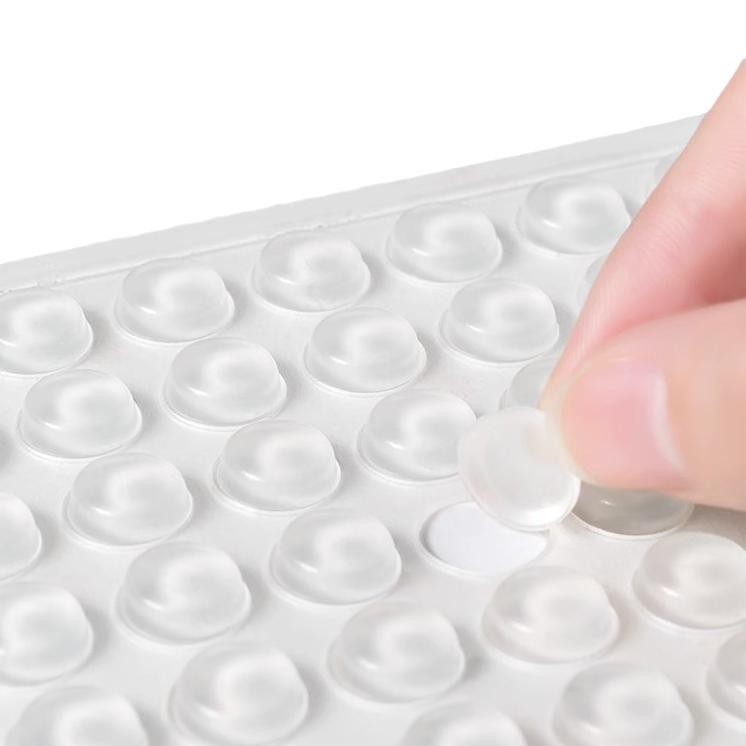 Transparent Anti-Collision Silicone Strips: Soundproof, Wear-Resistant Pads for Furniture, Doors, Windows, and Handles