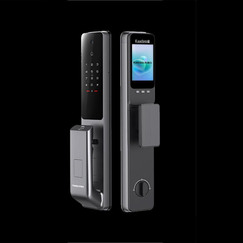 Kaadas Z6Pro Full-Automatic Smart Fingerprint Door Lock with Cat Eye & Large Screen