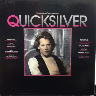 LP Record VARIOUS  Quicksilver Original Motion Pictur 7816311 Atlantic 1986 Canada Soundtracks  Musicals Used