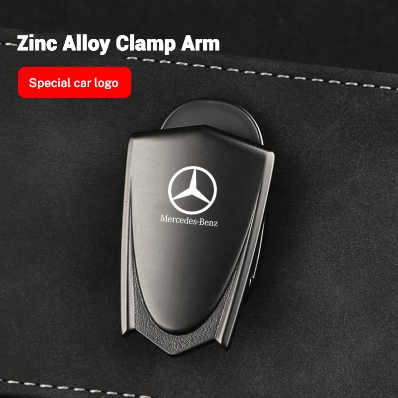 TGM3 Car Sun Visor Glasses Box Auto Sunglasses Case Clip Card For Mercedes Benz W203 W206 W220 W205 W211 W212 W201 W210 Accessories
