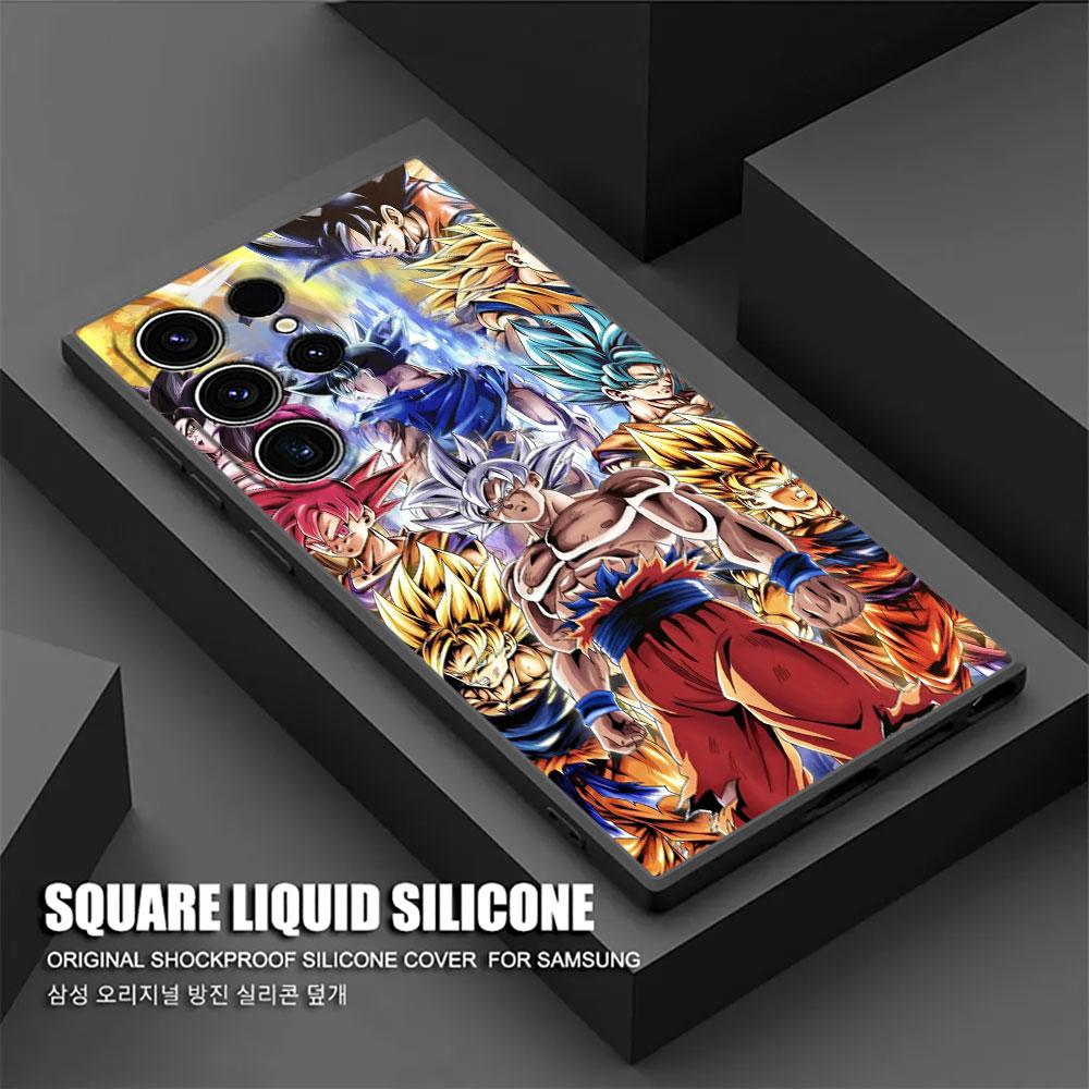 Dragons Ball Son Goku Phone Case For Samsung Galaxy S25 S24 S23 S20 S21 FE S26 S22 Ultra 5G S26 Plus S25FE Soft Silicone Cover