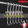 Solid Thickened Meat Hanging Hooks for Pork, Beef, Mutton, and Bacon